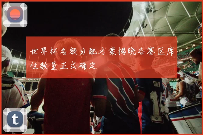 世界杯名额分配方案揭晓各赛区席位数量正式确定