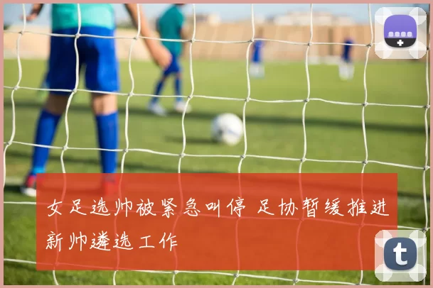 女足选帅被紧急叫停 足协暂缓推进新帅遴选工作